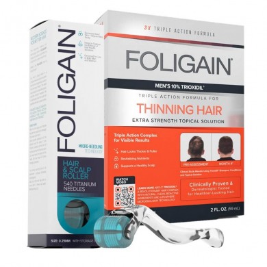 Foligain Dermaroller Set Man