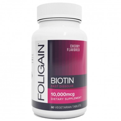 Foligain Snel Oplossend Biotine Supplement - 10.000 mcg